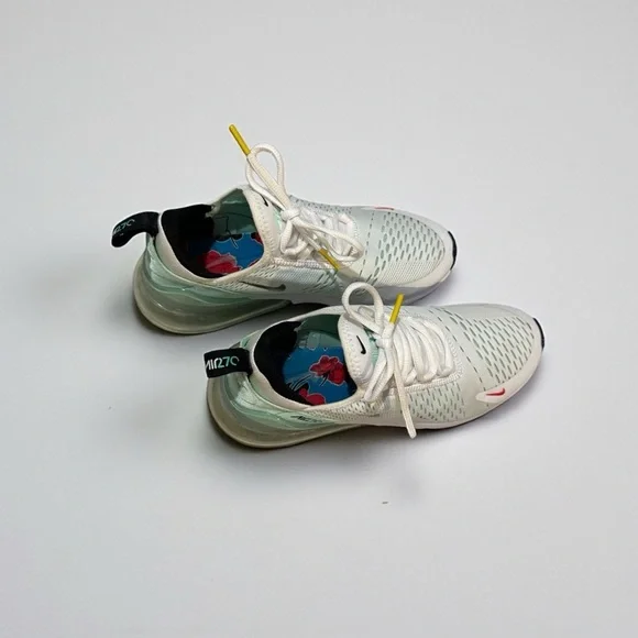 Nike Women's Air Max 270 White Mint Foam Size 8 - Picture 5 of 7